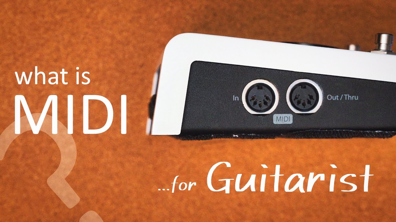 MIDI for guitarists that I can't hear anymore [How to use MIDI