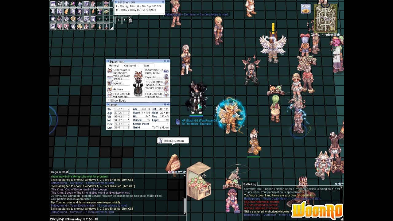 WoonRO [99/70] - [ God Items ] DEVIL SQUARE R3 ONLY - High Priest ...