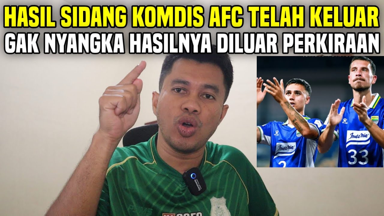 SUKAR DIPERCAYA‼️INI BENERAN PERSIB CUMA DISANKSI BEGINI DOANG??