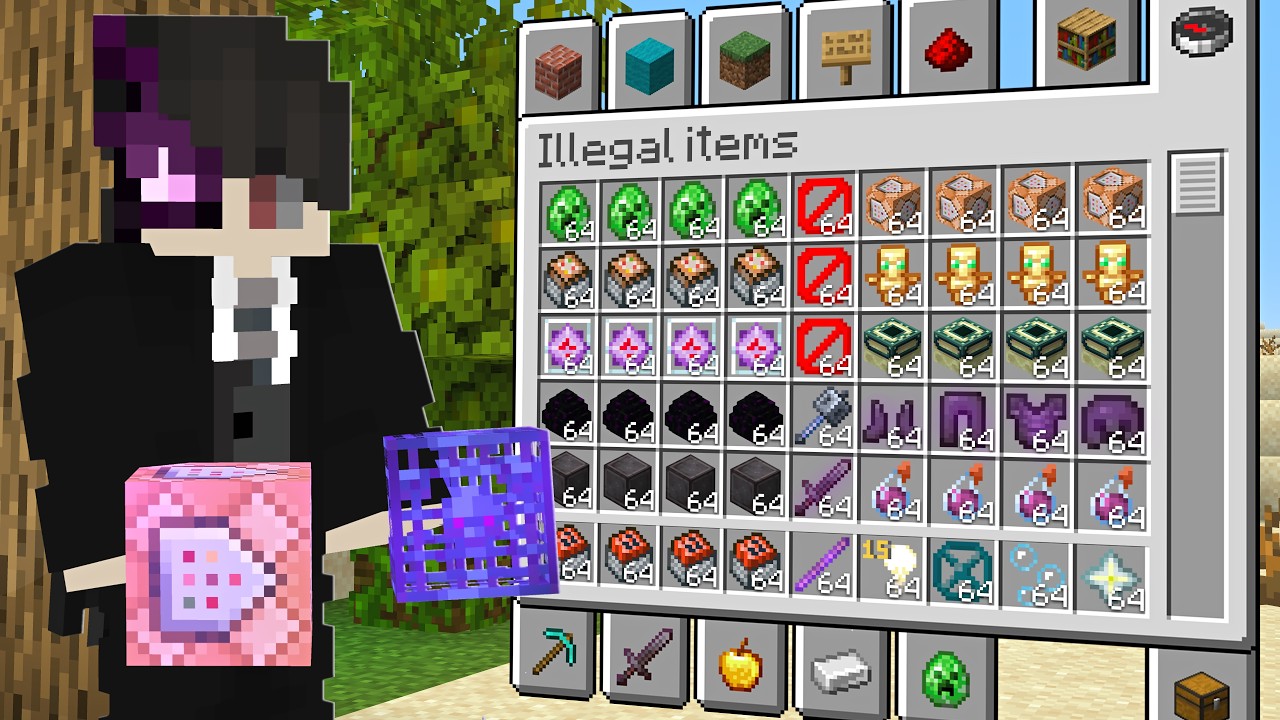 I Found Every Illegal Item in This Minecraft SMP..!