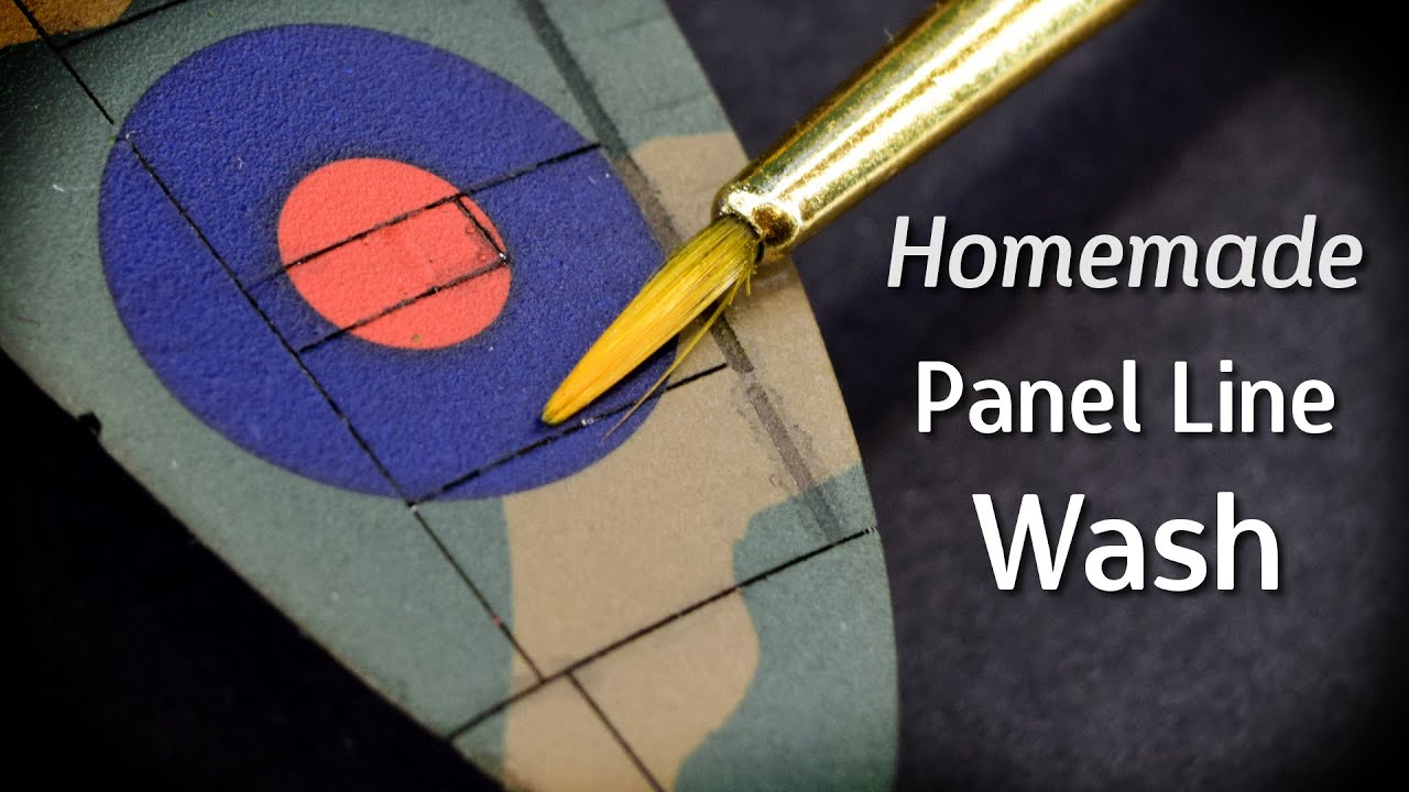 Super Easy Panel line Wash You Can Make at Home! - YouTube