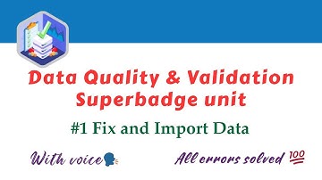 Fix and Import Data | Data Quality and Validation Superbadge | Challenge 1 | Trailhead | Salesforce