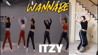 Itzy - Wannabe Comparison Dance Cover Chorus