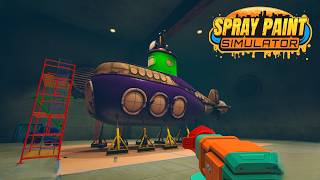 Colorizing Submarine In New DLC ~ Spray Paint Simulator screenshot 2