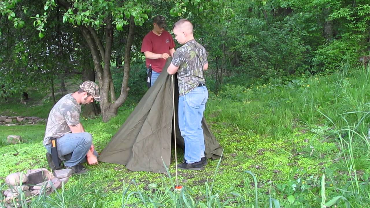 how to set up a pup tent Get All Camping