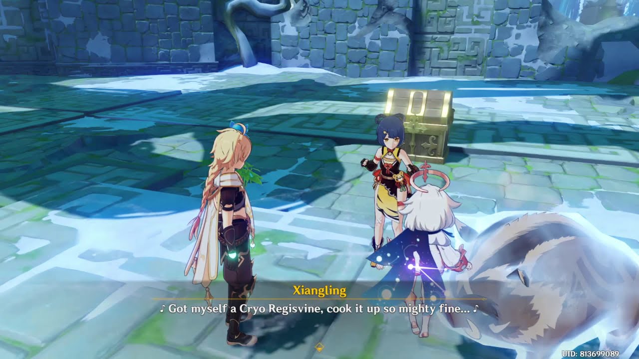 【Genshin Impact】Xiangling and Paimon Singing (Eng Dub)