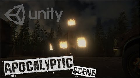 Unity Speed Level Design Apocalyptic Scene