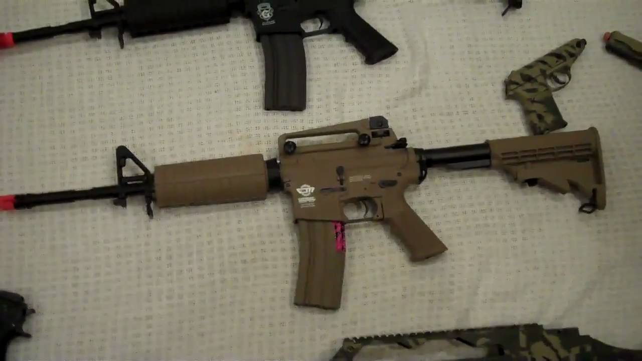 My Airsoft Gun Collection Youtube