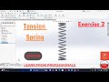 How to Design Tension Springs in SolidWorks