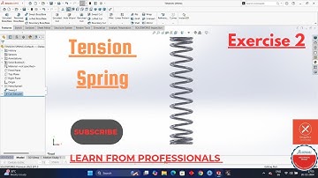 How to Design Tension Springs in SolidWorks