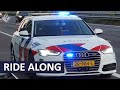 Politie landelijke eenheid  ride along  dienst infra zuid  west 