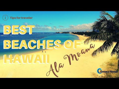 Best Beaches in Hawaii - LOCALS love it here | Ala Moana Beach Park on Oahu | Family FRIENDLY Beach