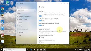 Enable Text Suggestions for Hardware Keyboard in Windows 10