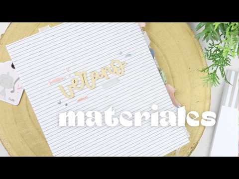 Perfect Summer Scrapbooking Course | Materials