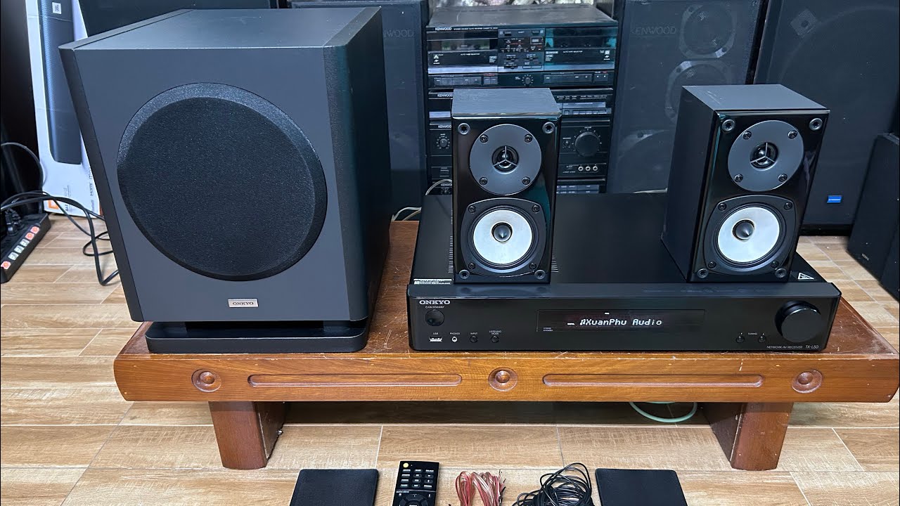 ONKYO BASE V-60セット（TX-L50） VIP Onkyo V60 (TX-L50) sound system, all original, with original