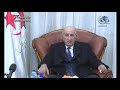 كلمة رئيس الجمهورية عبد المجيد تبون للشعب الجزائري بعد عودته إلى أرض الوطن