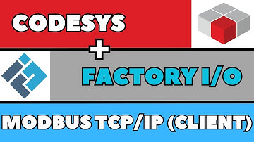 Comunicação CODESYS e FACTORY I/O via Modbus TCP/IP (Client)