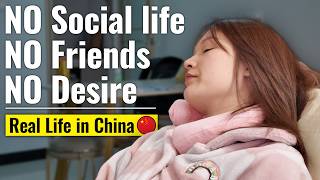 Day in the Life of a Chinese loner | Social anxiety No friends gig work no social circle Insomnia