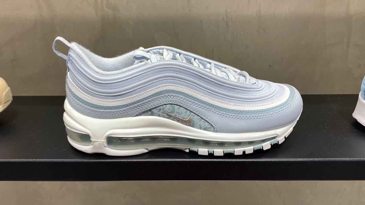 Nike Air Max 97 (Aura/Ocean Cube/Summit White/Metallic Silver) - Style ...