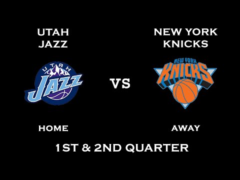 NBA 2K10 Gameplay Utah Jazz Vs New York Knicks 1st 2nd Quarter