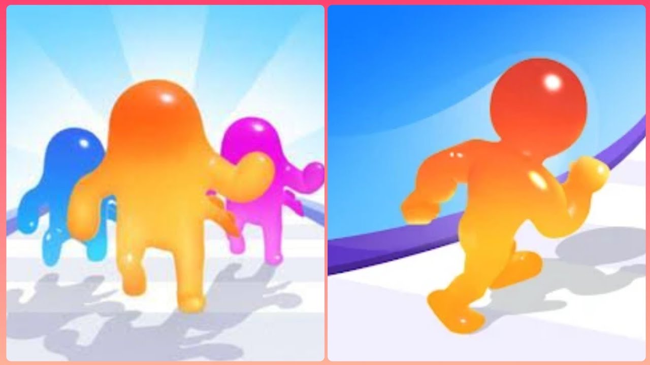 Join blob clash 3D vs Giant Blob 3D 🚚🚒💦💝🚗Walkthrough Android IOS Gameplay XX006