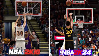 Game Winner With Stephen Curry On Every NBA 2K!