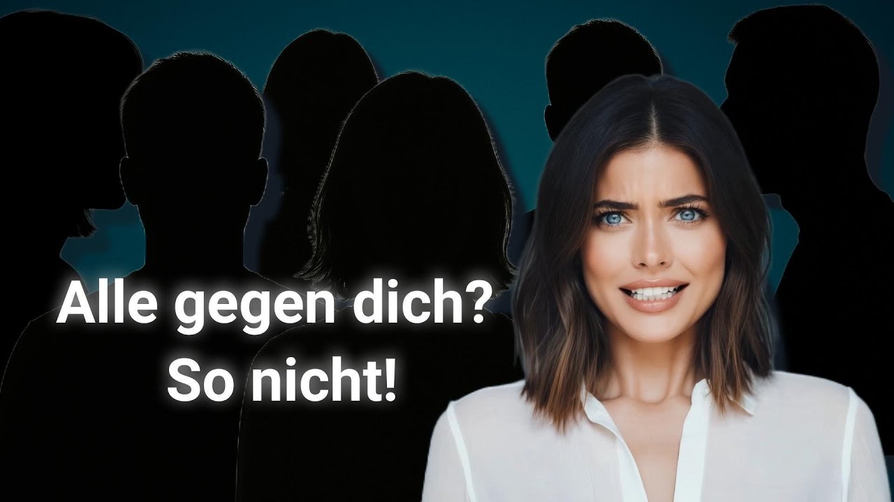 Du stehst plötzlich allein da.