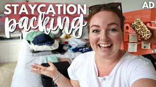 Pack With Me: Summer Staycation ☀ Organisation Tips, Packing Cubes & Essentials • Wild Deodorant AD
