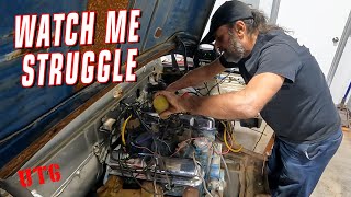 Will It Run? Dodge Truck Has No Compression And Blowby While Cranking  Let's Try It Anyway!