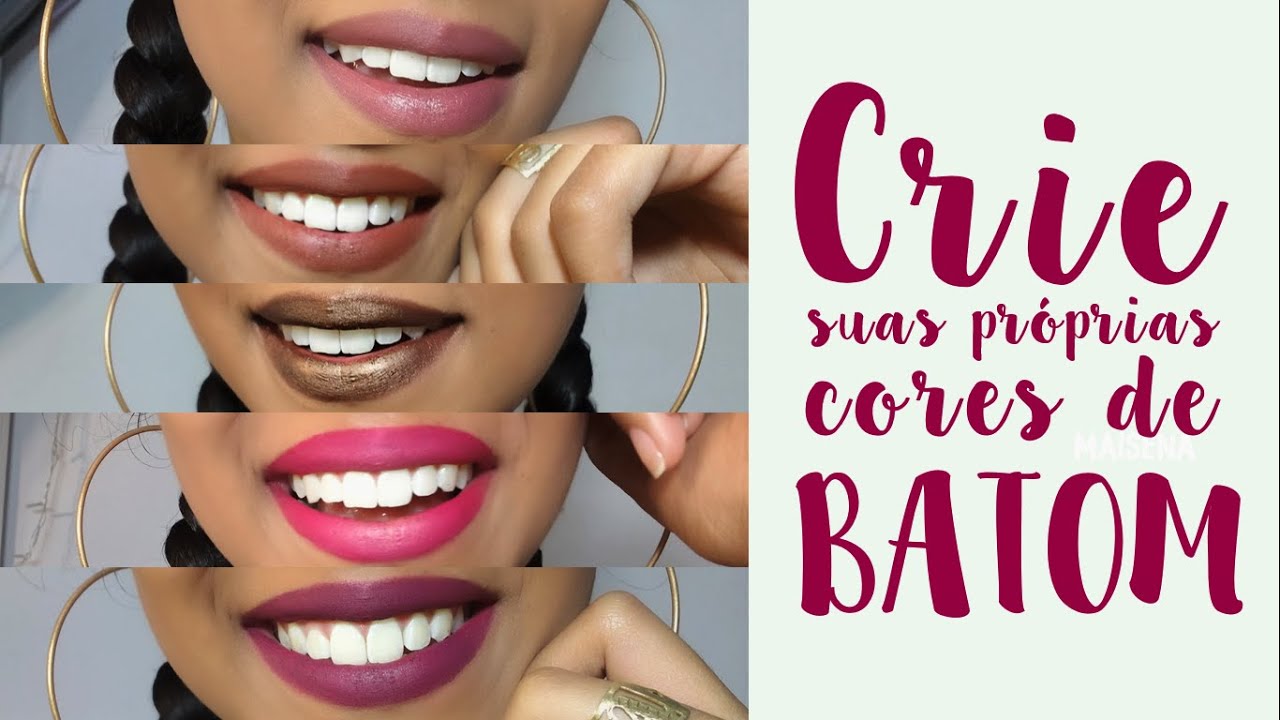 Misturinhas de Batons - Crie novas cores #AliceDeFases