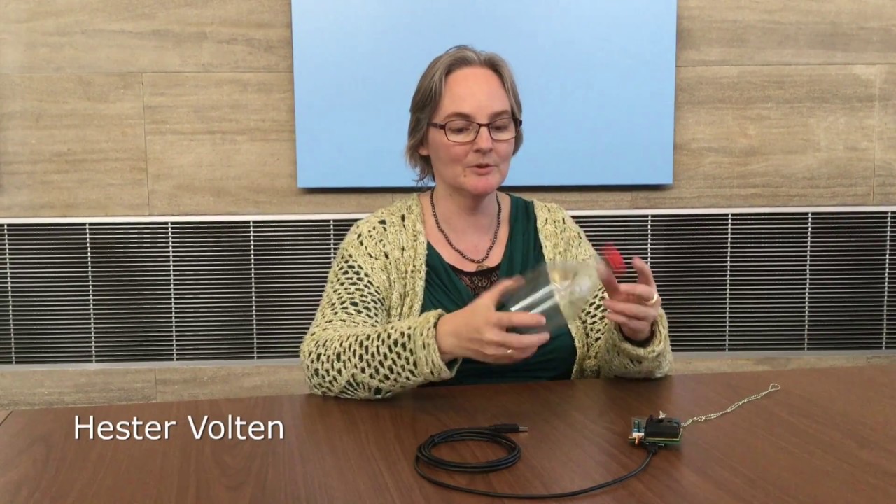 Plastic fles behuizing voor vuurwerksensor