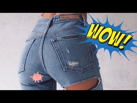 How to remove gum from jeans