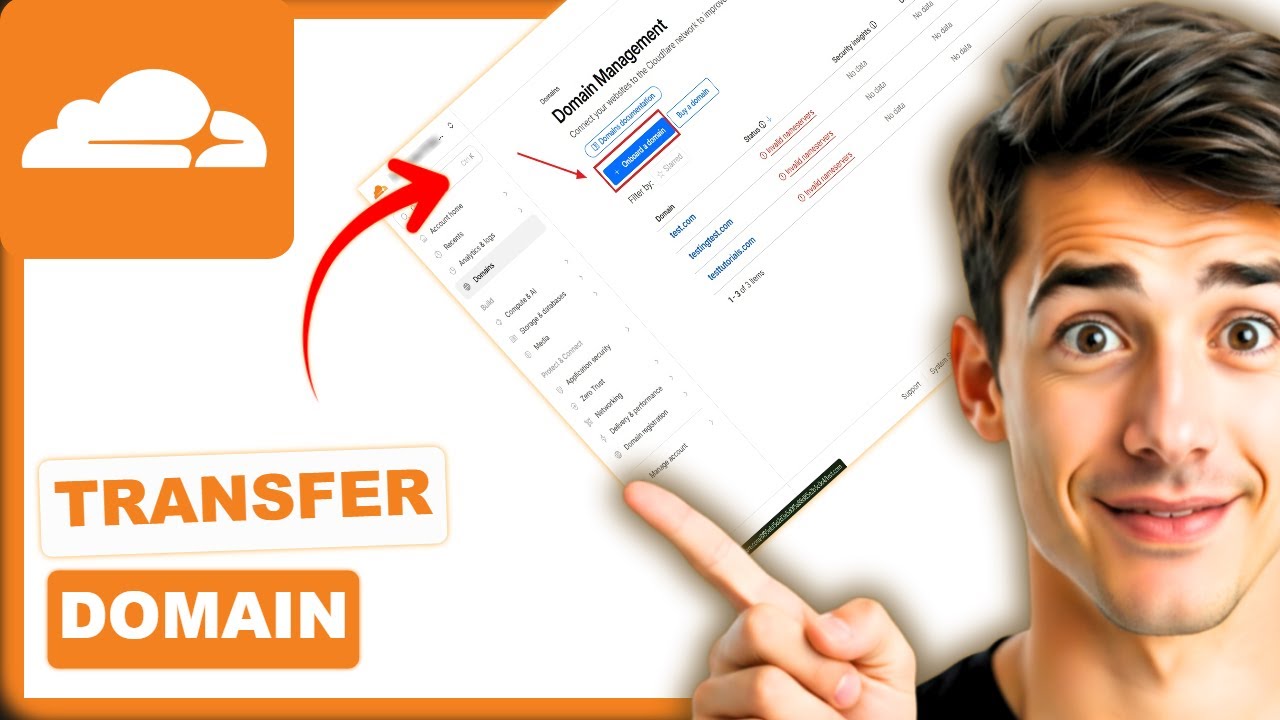 Как перенести домен в Cloudflare (самый простой способ) (руководство на 2026 год)