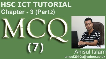 HSC ICT Chapter 3.2 | Lecture 54 | Multiple choice question (7)