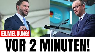 SCHOCK JD Vance stellt Merz & Selenski ein Ultimatum – AfD erhält Rückendeckung von Trump!