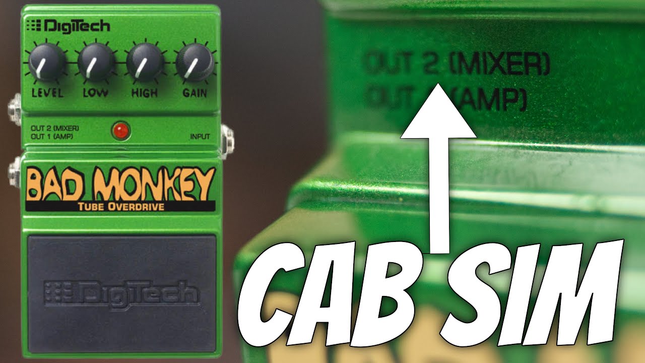 DIGITECH BAD MONKEY A VERY GOOD CAB SIMULATOR !