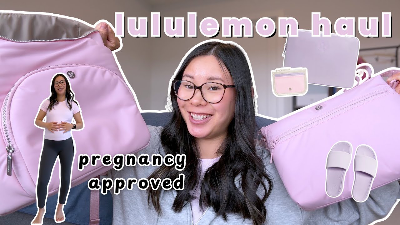 lululemon Haul for Spring 2025 🌷|Pregnancy + Postpartum Approved|No Front Seam Aligns + new arrivals