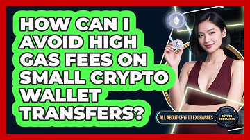 How Can I Avoid High Gas Fees On Small Crypto Wallet Transfers? - All About Crypto Exchanges