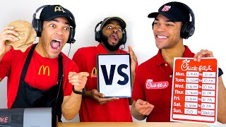 The McDonalds vs. ChickFilA Rap Battle w/ @DarrylMayes