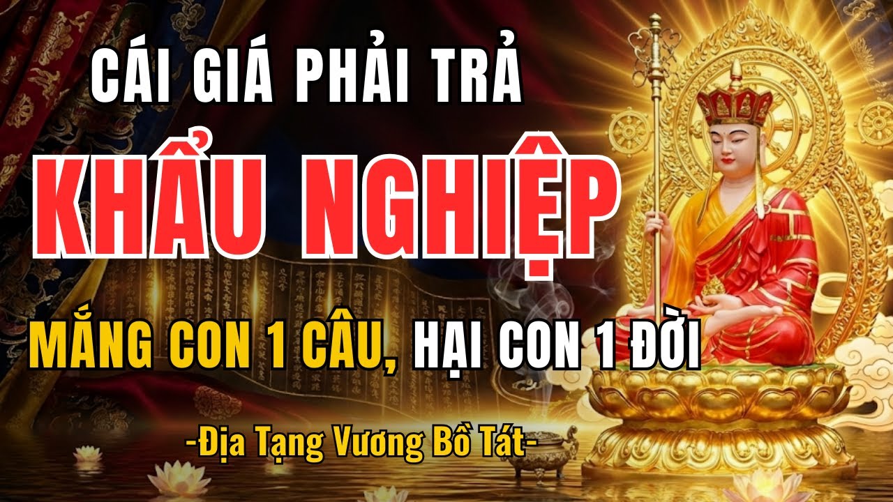 Mắng Con 1 Câu, Hại Con 1 Đời: Sự Thật Về 