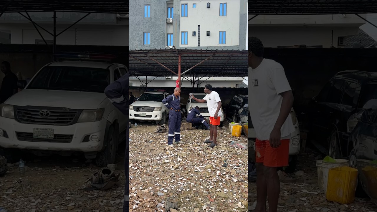 Lagos mechanic  #comedy #explore # #funny #brainjotter #shorts ￼