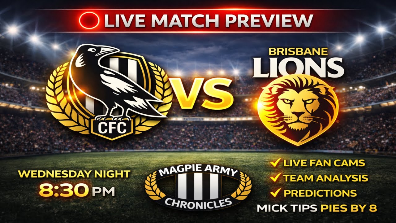 Collingwood Magpies Players Celebration