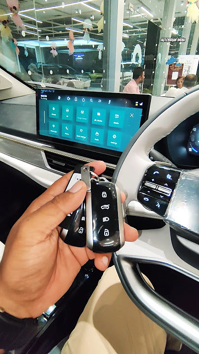 2024 All New Tata Curvv EV Dashboard and Key Design 😍🔥