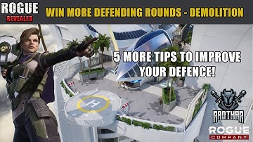 HOW TO WIN DEFENDING ROUNDS - 5 MORE TIPS TO IMPROVE YOUR DEFENCE (Rogue Company - Guides and Tips)