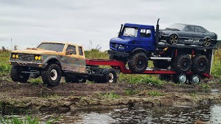 RC Transportation...I DIDN'T EXPECT such a load! Overweight! ...RC OFFroad 4x4