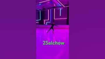 Double Salchow #figureskating #iceskating #salchow #shorts #sisters