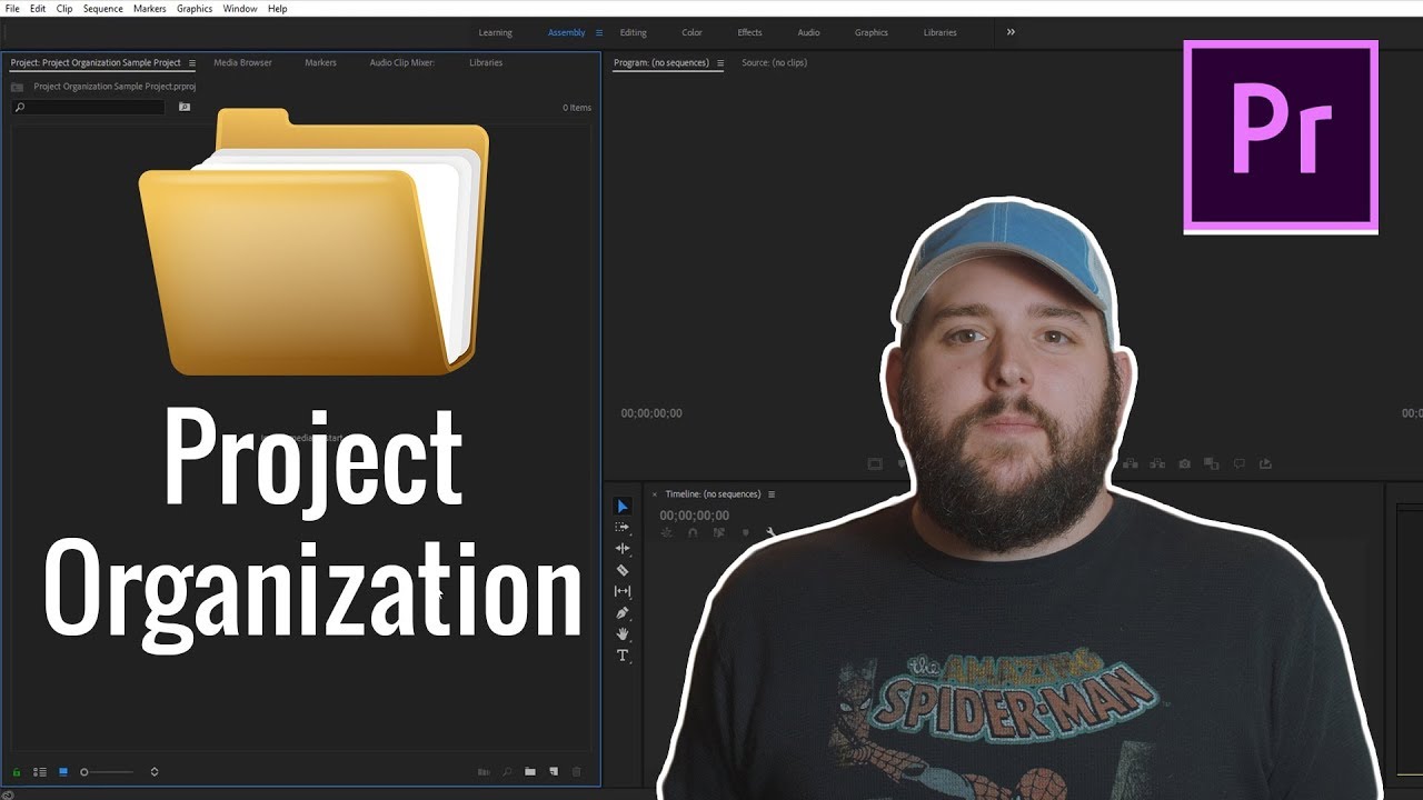 A Beginners Guide To Video Editing Project Organization YouTube