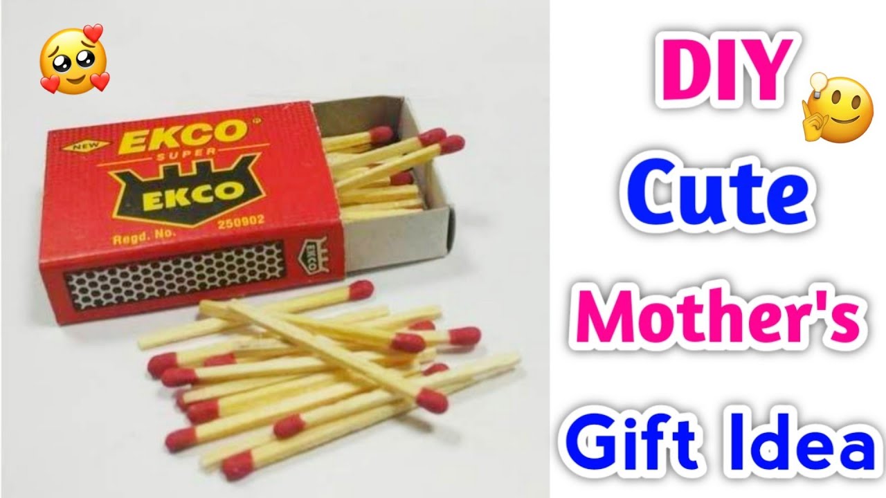 DIY Cute Mother's Day Gift Idea • Handmade Mothers Day Gift Making • mothers day gift making at home