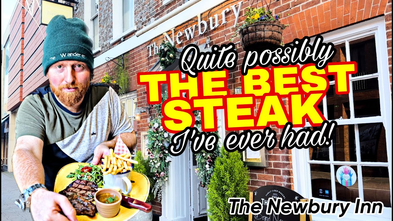 ЛУЧШИЙ СТЕЙК, КОТОРЫЙ Я КОГДА-ЛИБО ЕЛ! Паб и терраса «Ньюбери», Ньюбери