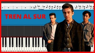 Los Prisioneros - Tren Al Sur | Piano Tutorial | Midi